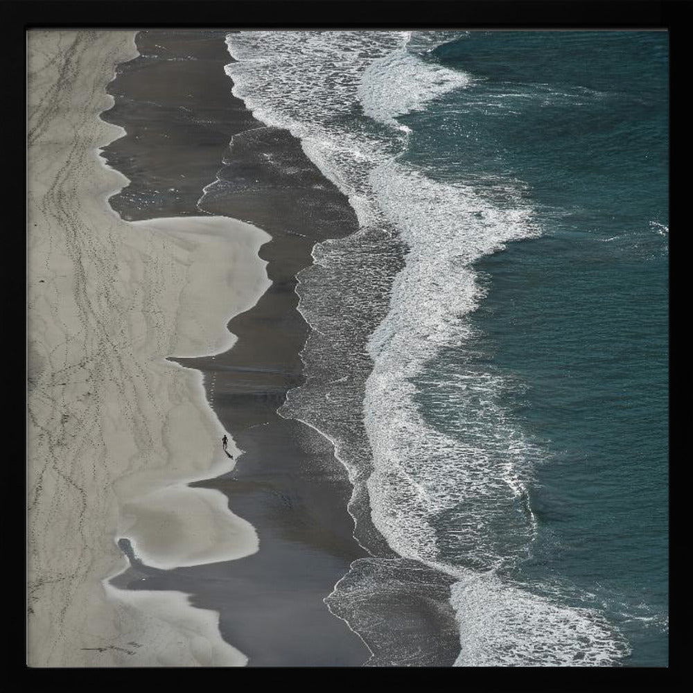 Running waves - Poster / Art Print
