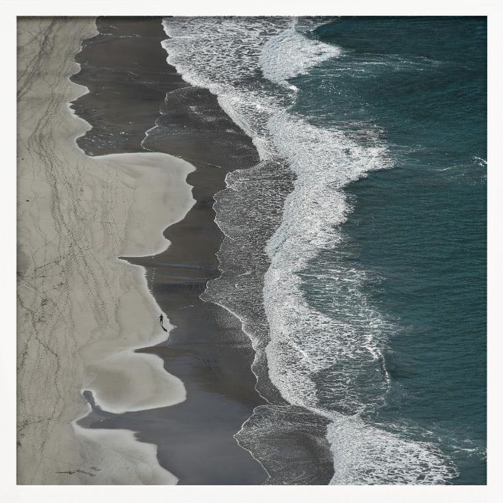 Running waves - Poster / Art Print