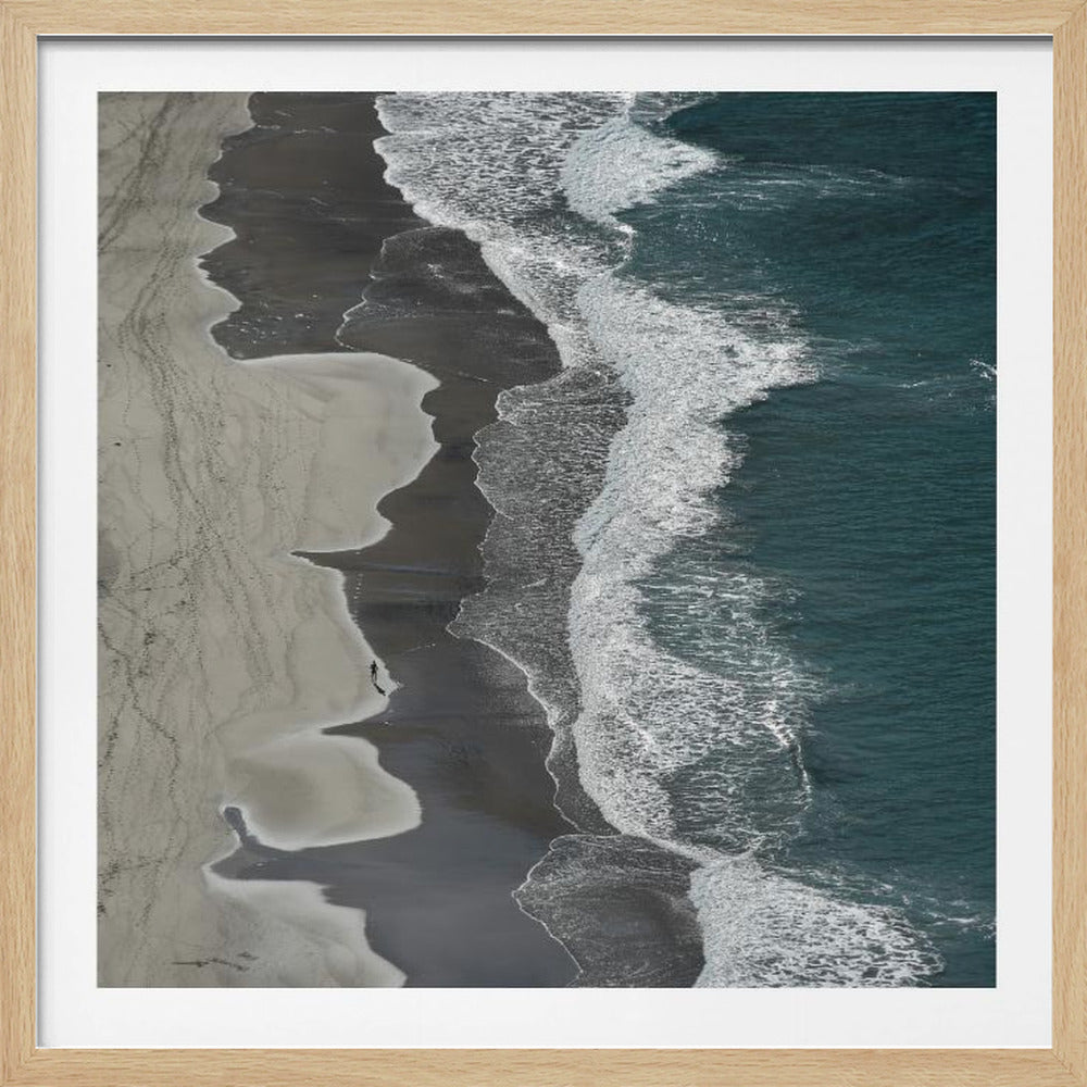 Running waves - Poster / Art Print