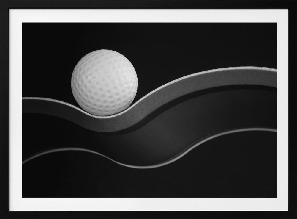 Craters and Curves - Poster / Art Print