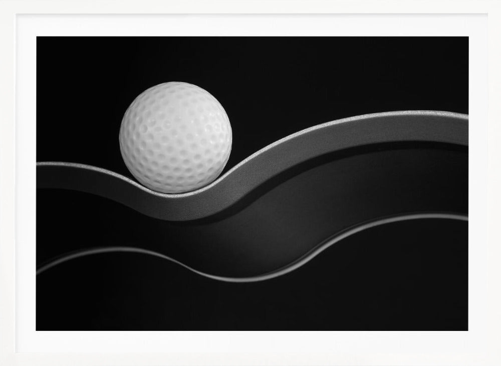 Craters and Curves - Poster / Art Print