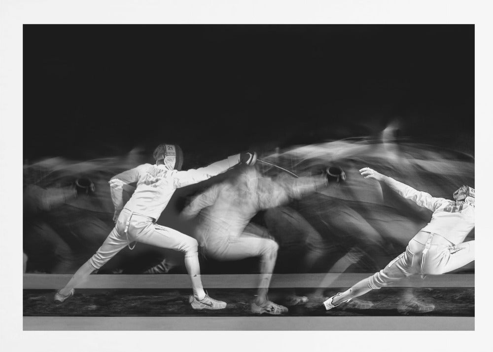 Fencing #1 - Poster / Art Print