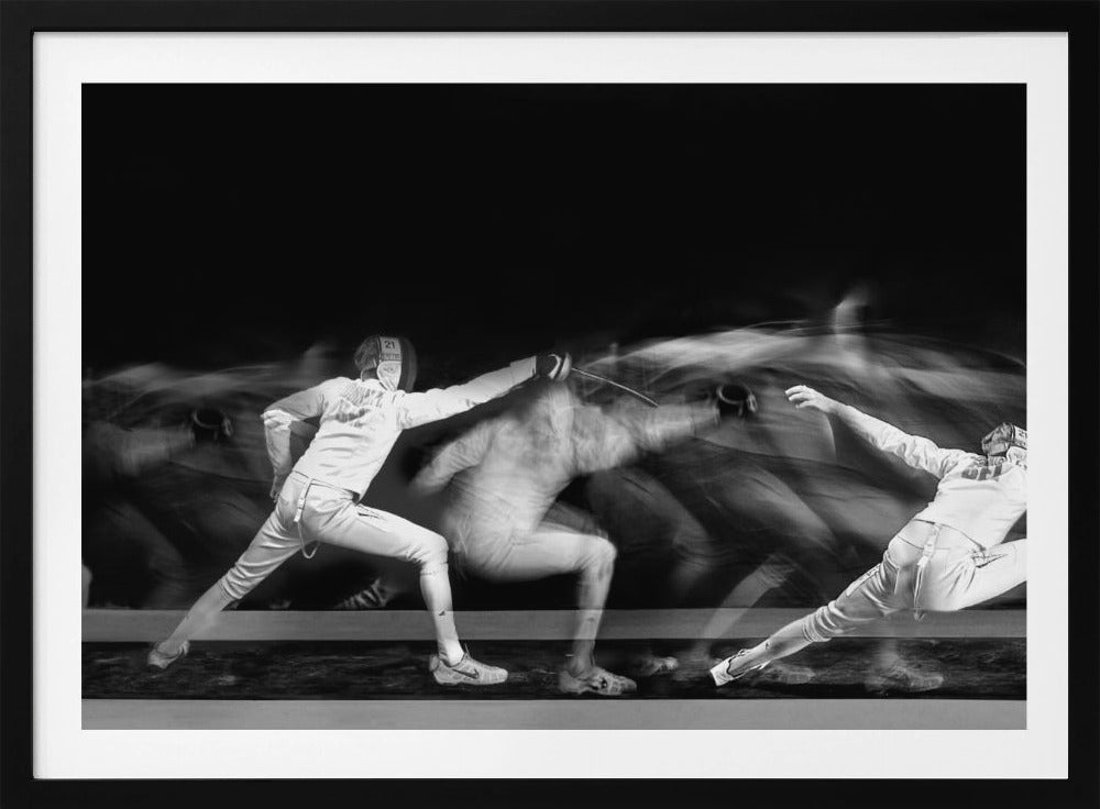 Fencing #1 - Poster / Art Print