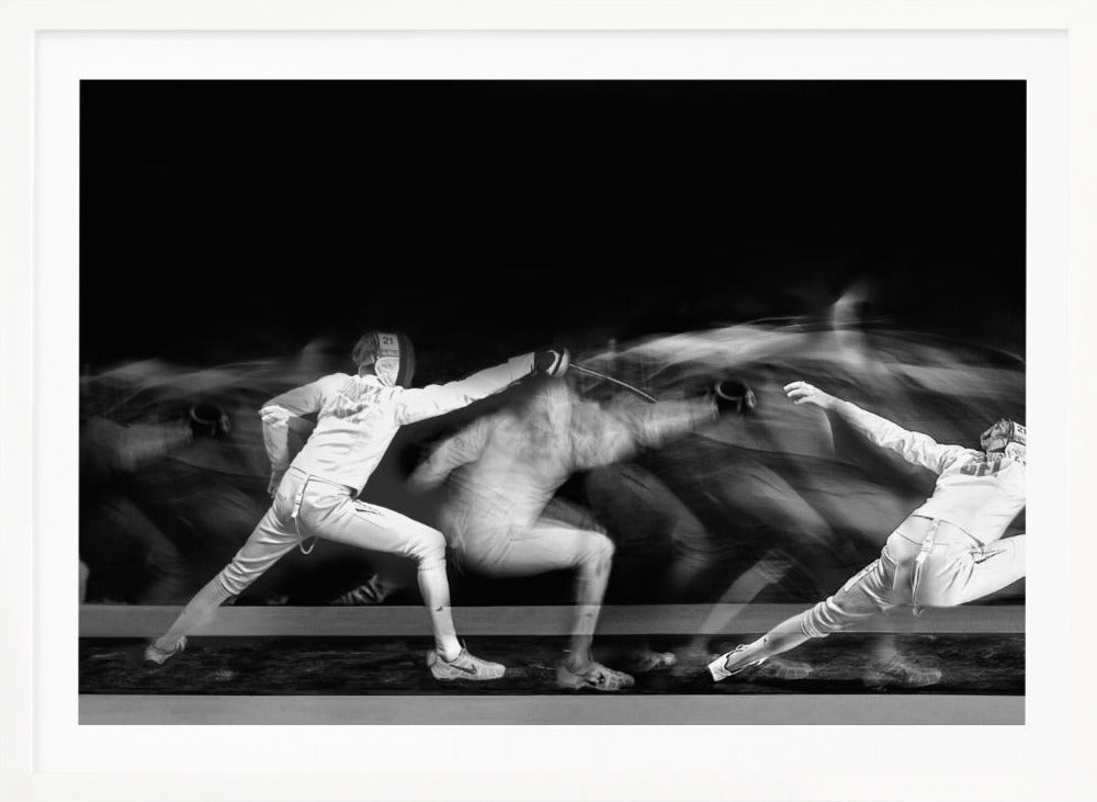Fencing #1 - Poster / Art Print