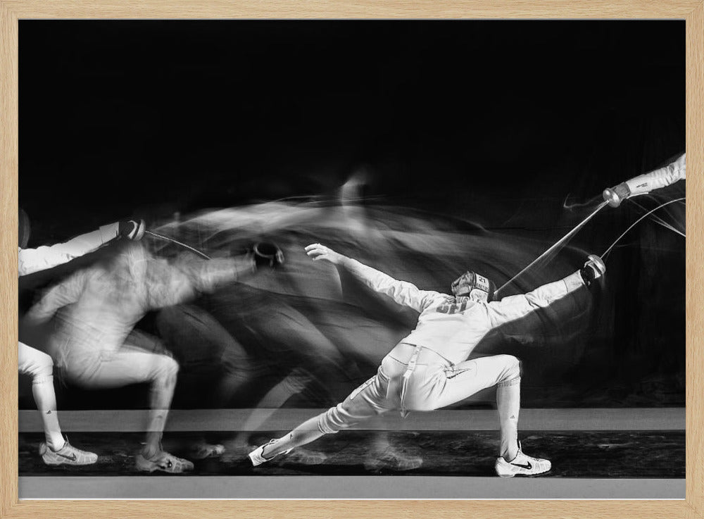 Fencing #1 - Poster / Art Print