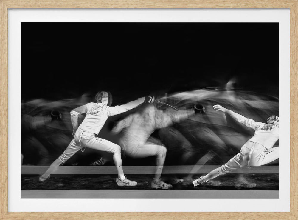 Fencing #1 - Poster / Art Print
