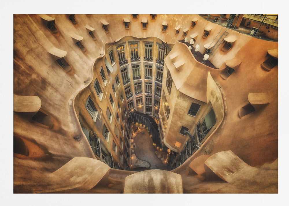 Casa Milà, La Pedrera, Barcelona. - Poster / Art Print