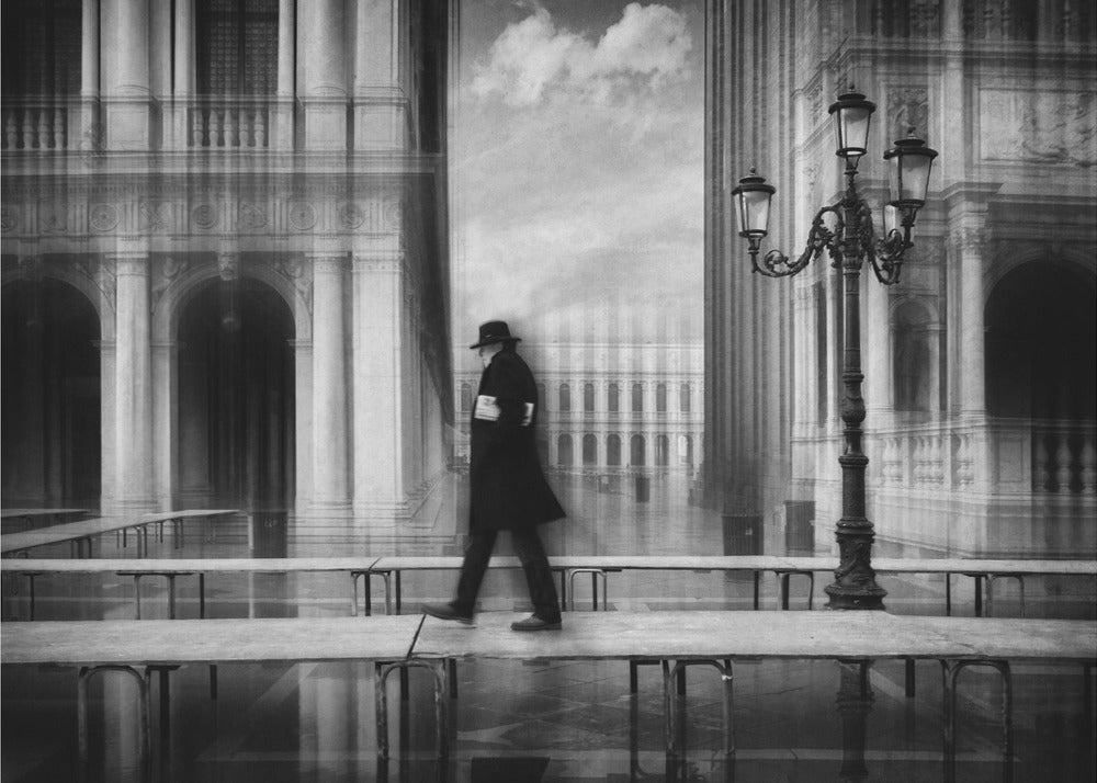 dry footed walk - Poster / Art Print