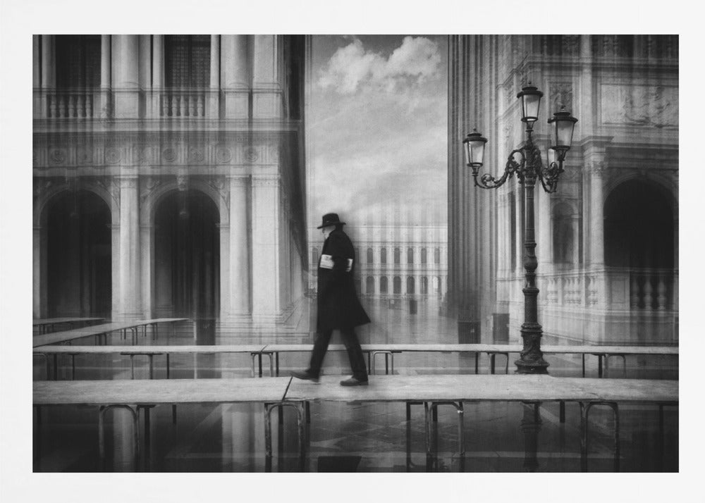 dry footed walk - Poster / Art Print