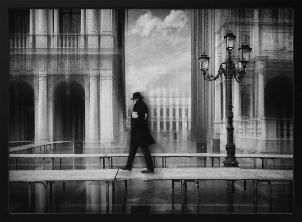 dry footed walk - Poster / Art Print