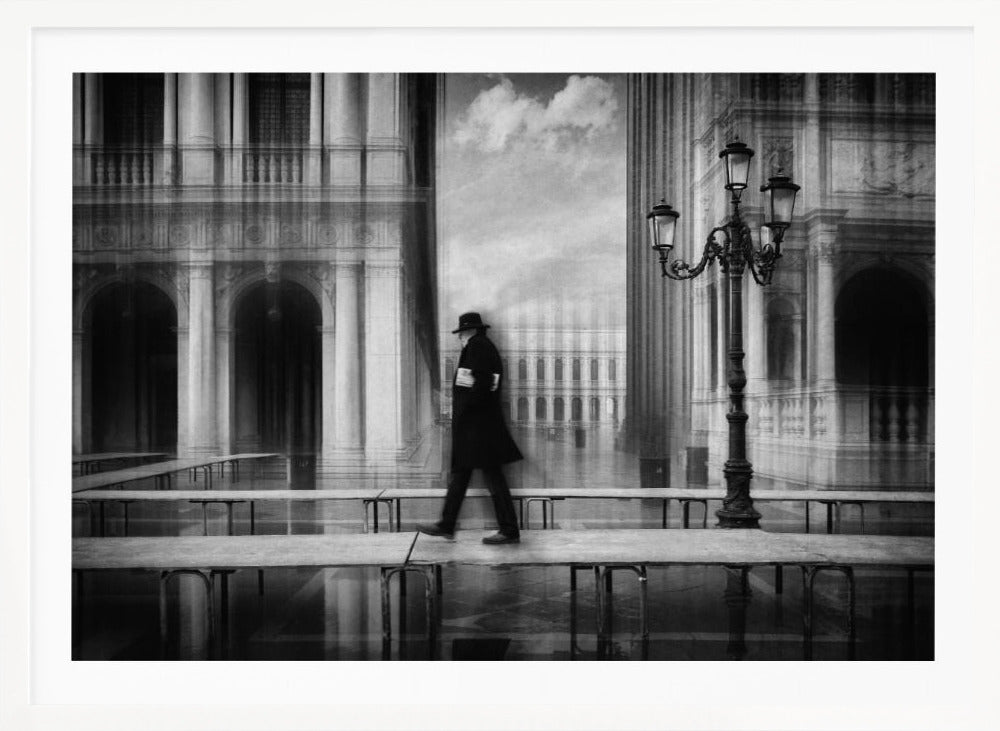 dry footed walk - Poster / Art Print