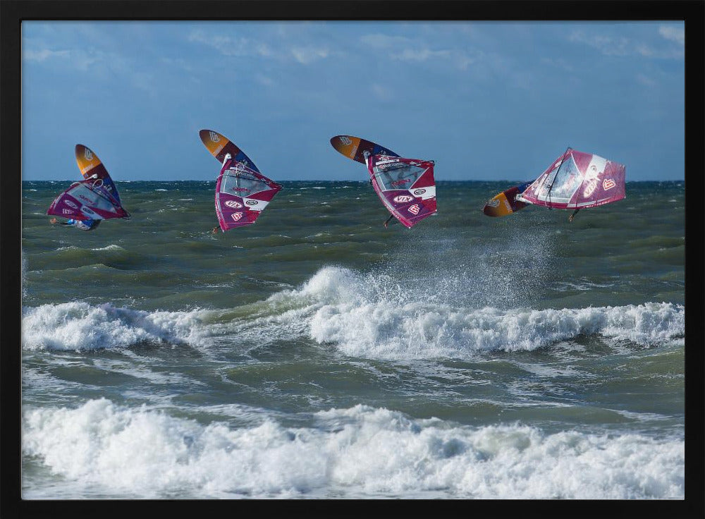 Surfer Jump. - Posters / Art Prints