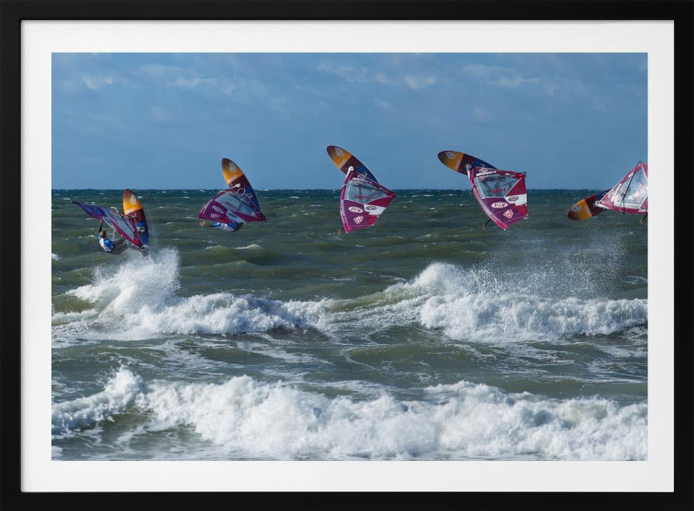Surfer Jump. - Posters / Art Prints