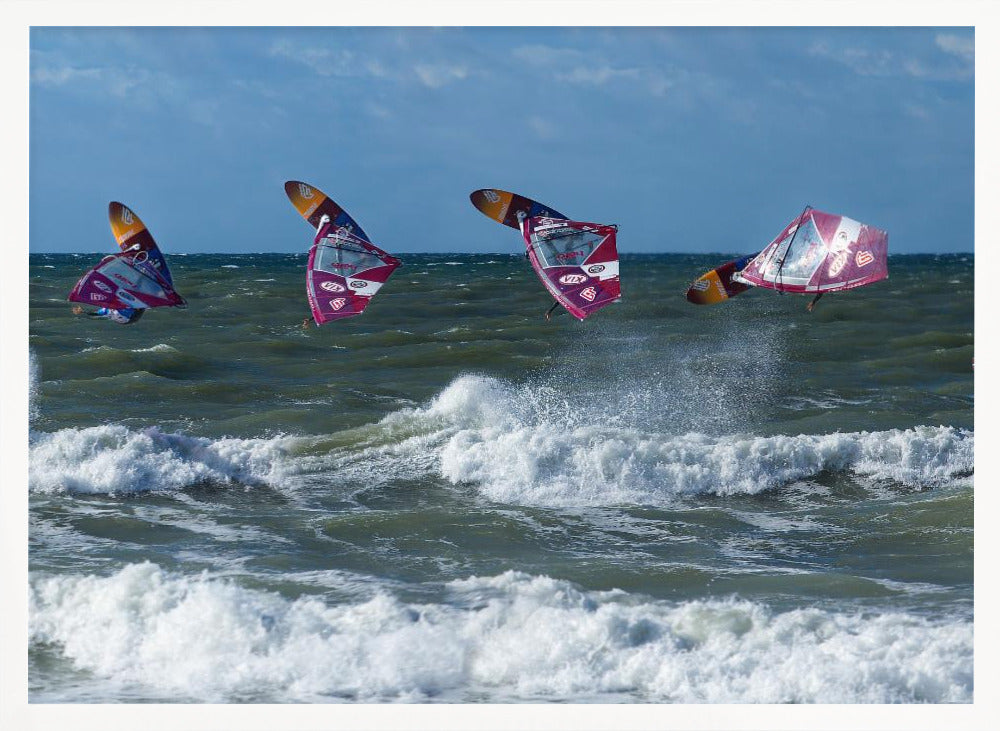 Surfer Jump. - Posters / Art Prints