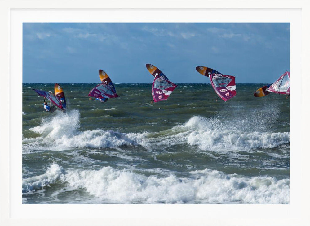 Surfer Jump. - Posters / Art Prints