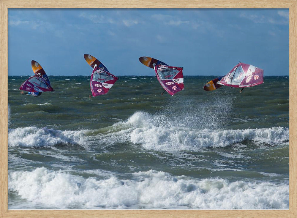 Surfer Jump. - Posters / Art Prints
