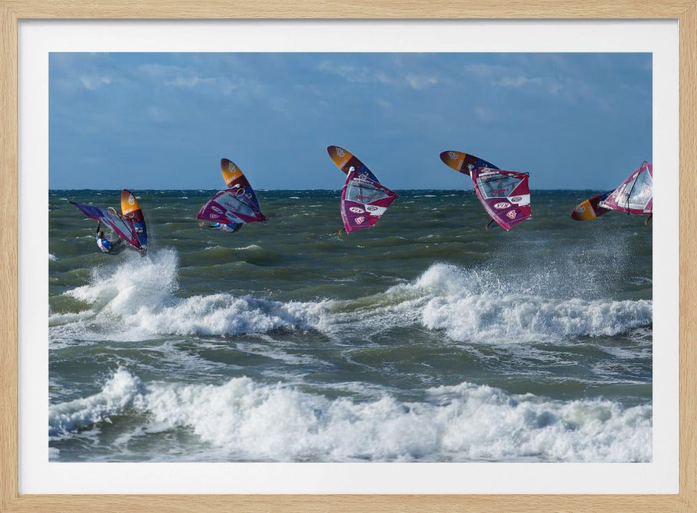 Surfer Jump. - Posters / Art Prints