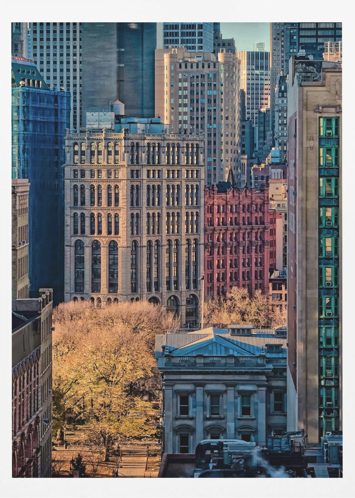 City Life - Poster / Art Print