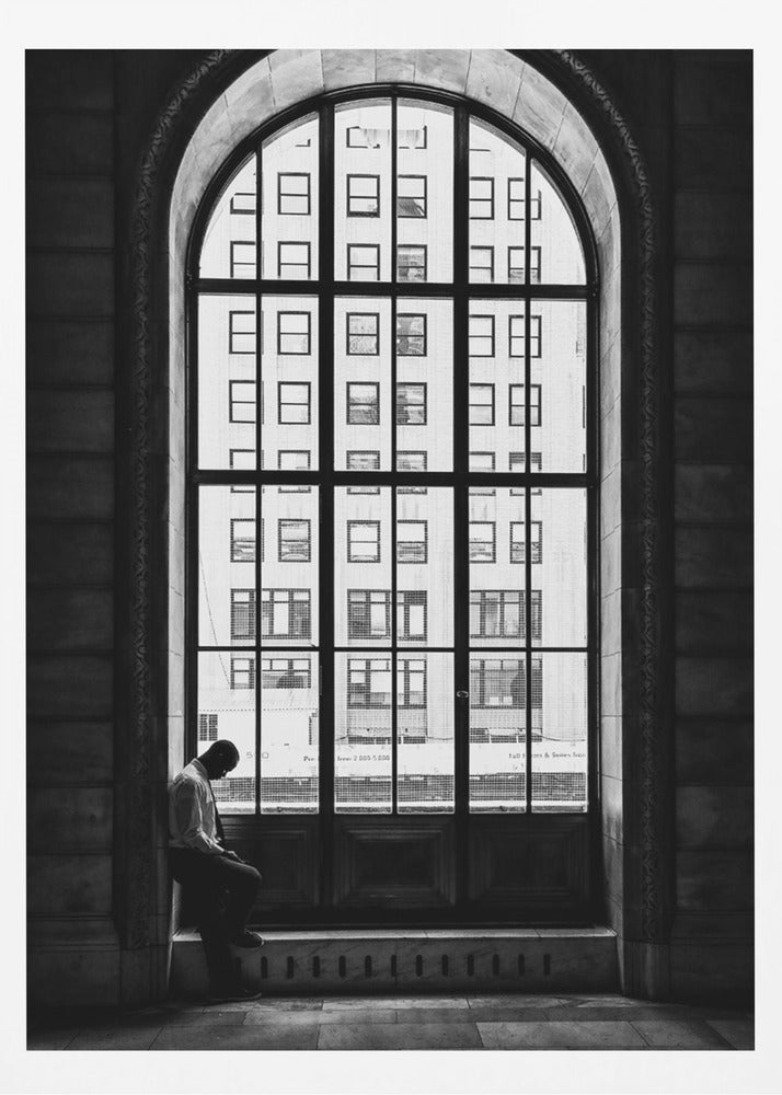 Lonely man - Poster / Art Print