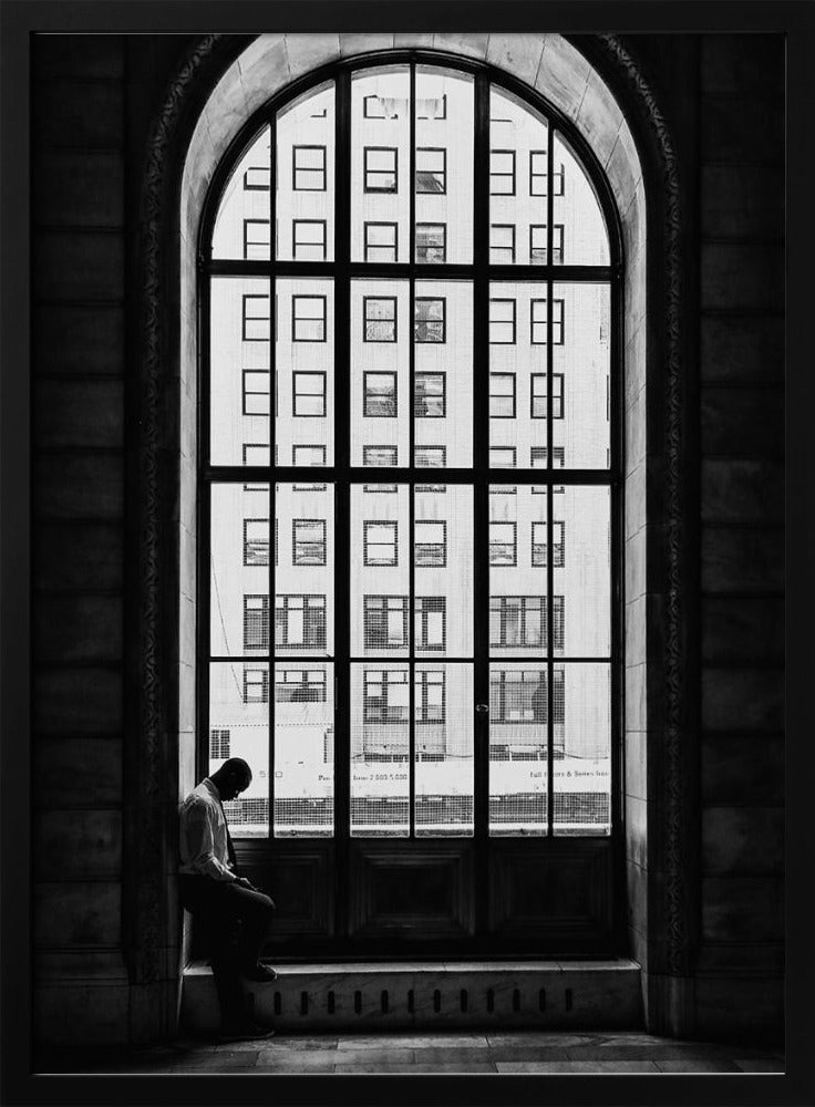 Lonely man - Poster / Art Print