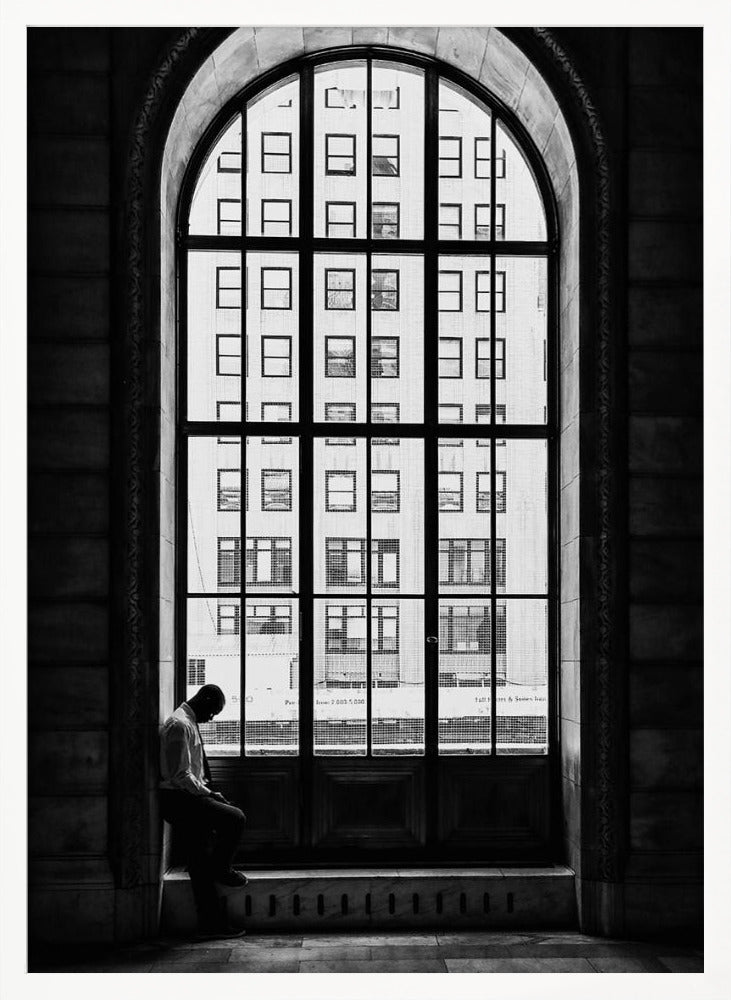 Lonely man - Poster / Art Print
