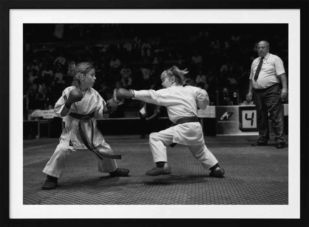 Girls fight - Poster / Art Print