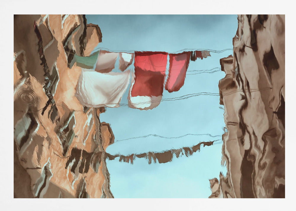 city mirror - Poster / Art Print