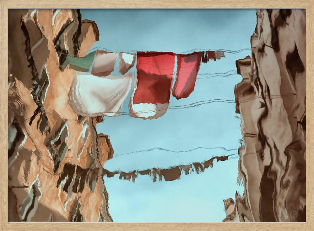 city mirror - Poster / Art Print