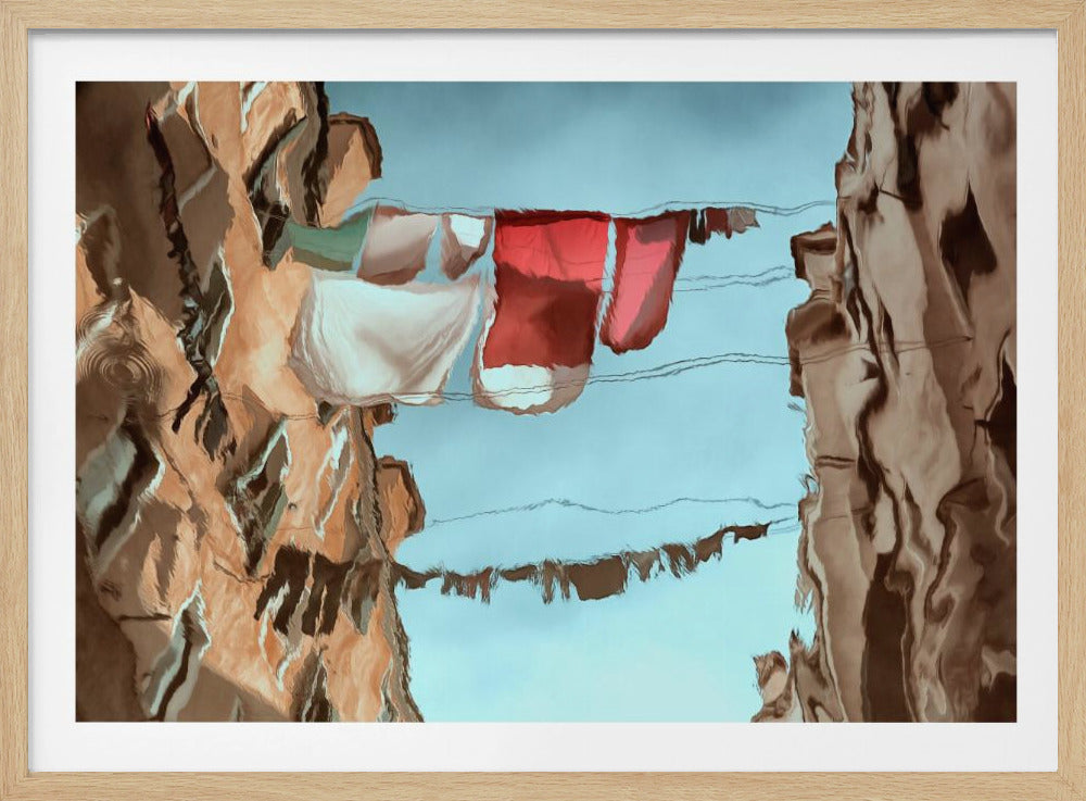 city mirror - Poster / Art Print