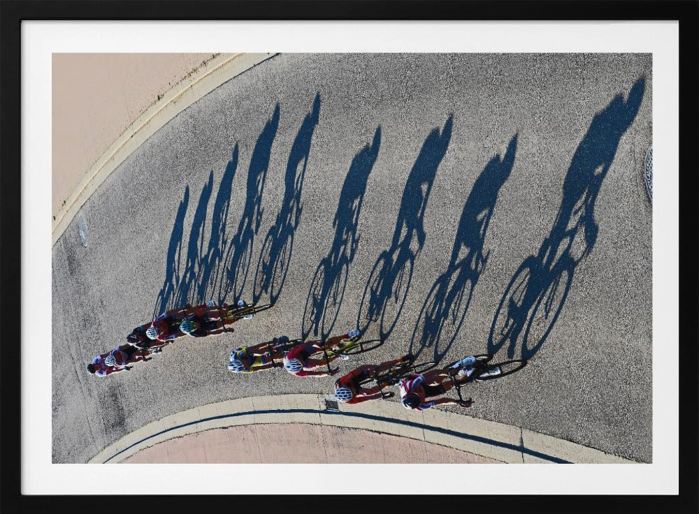 Sunset cycling - Poster / Art Print