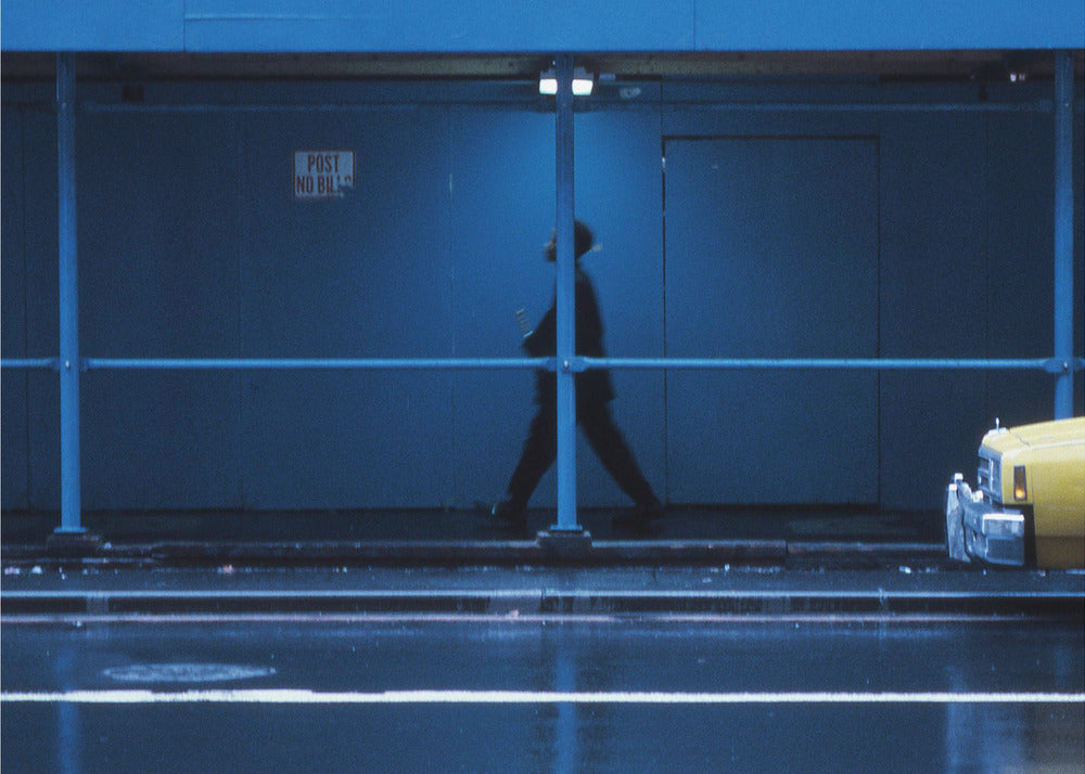 Yellow car (from the series New York Blues) - Poster / Art Print
