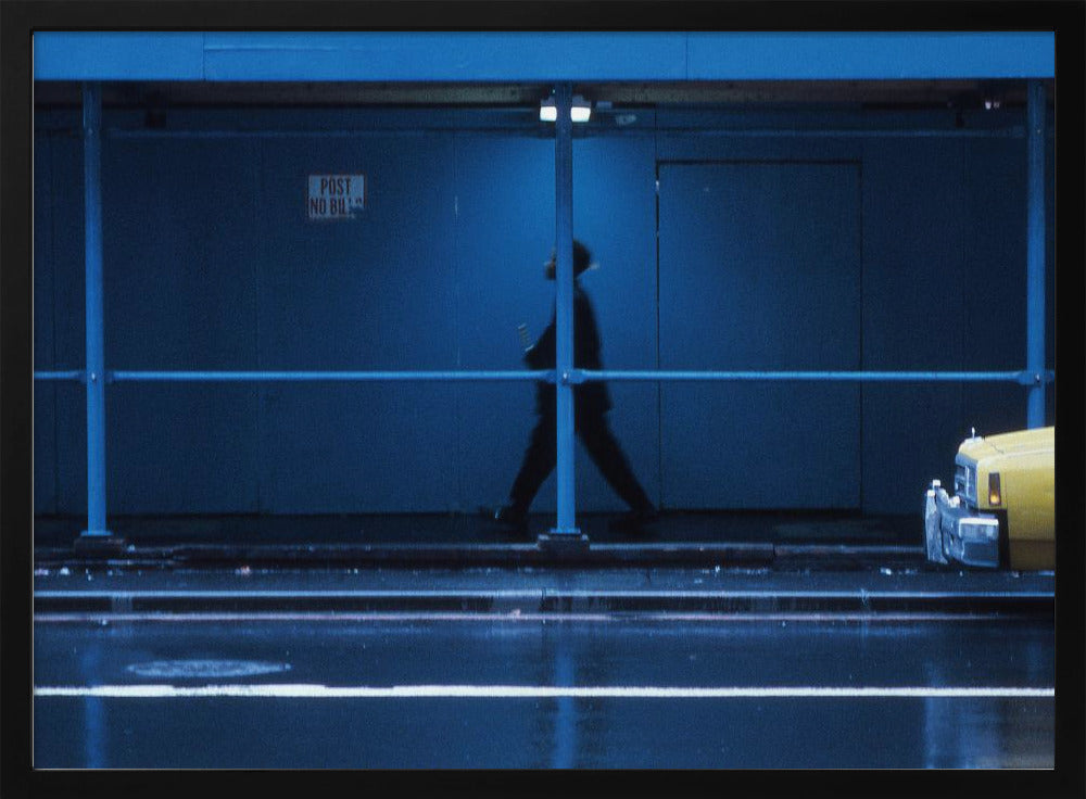 Yellow car (from the series New York Blues) - Poster / Art Print