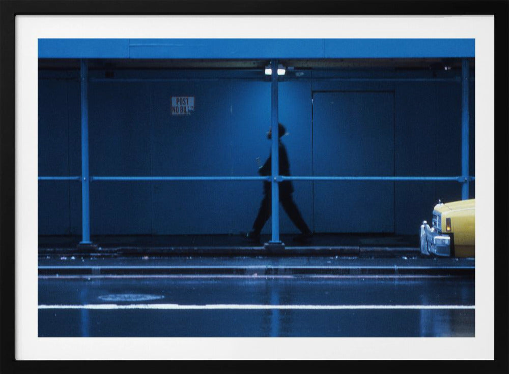 Yellow car (from the series New York Blues) - Poster / Art Print