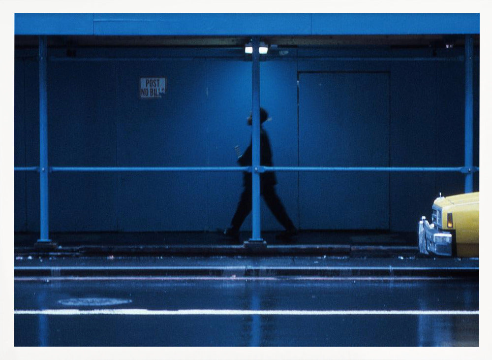 Yellow car (from the series New York Blues) - Poster / Art Print