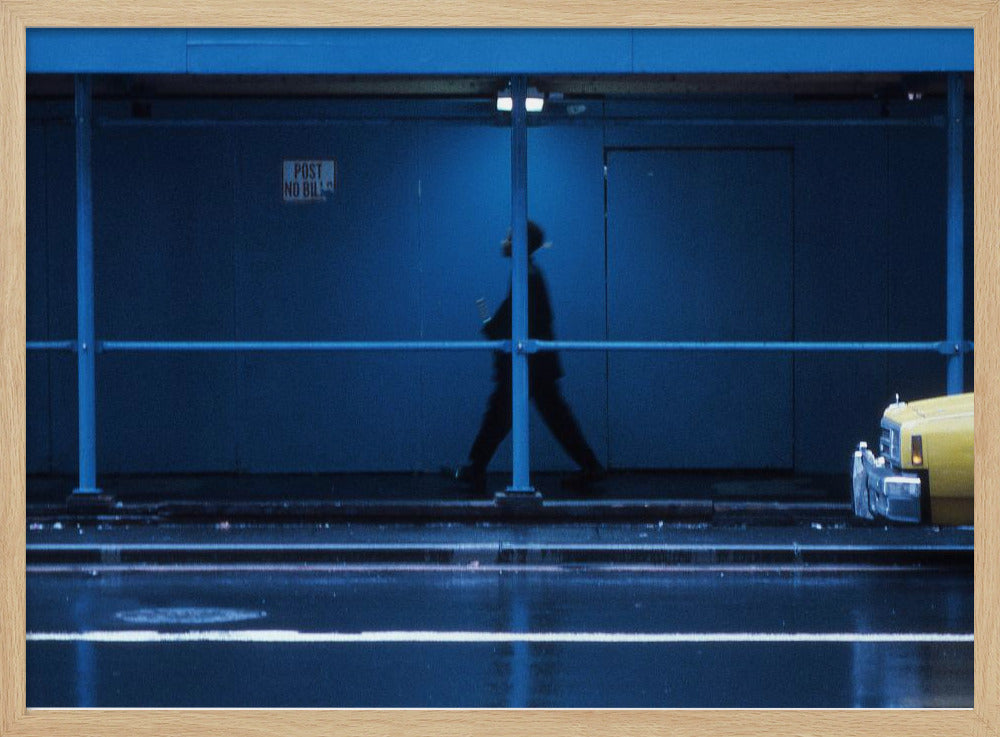 Yellow car (from the series New York Blues) - Poster / Art Print