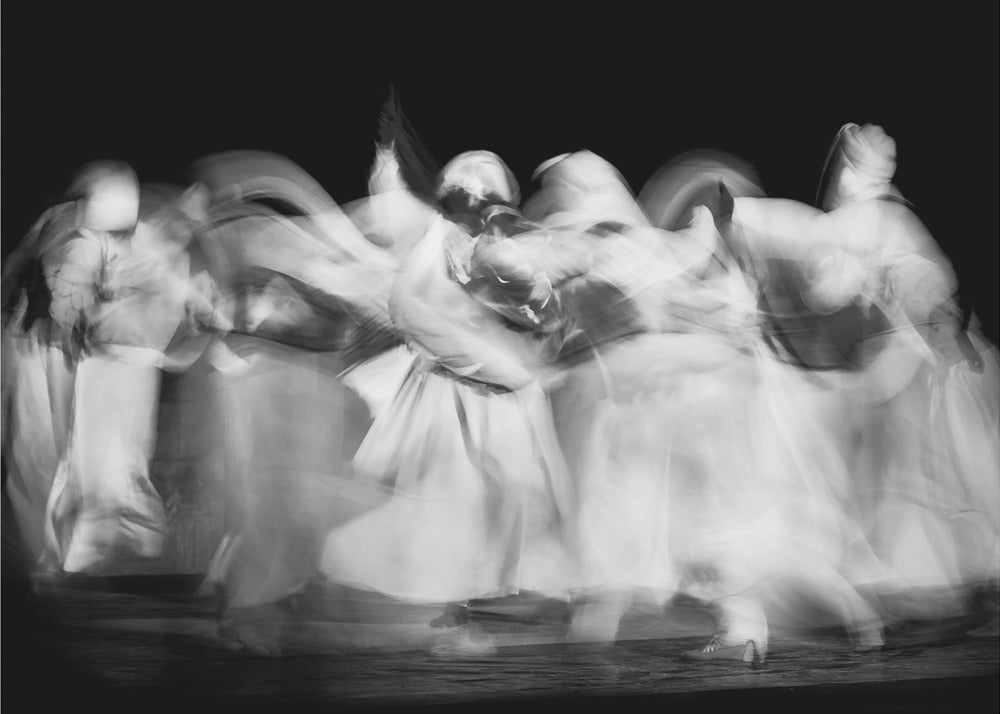 Sufi Dance in Motion - Poster / Art Print