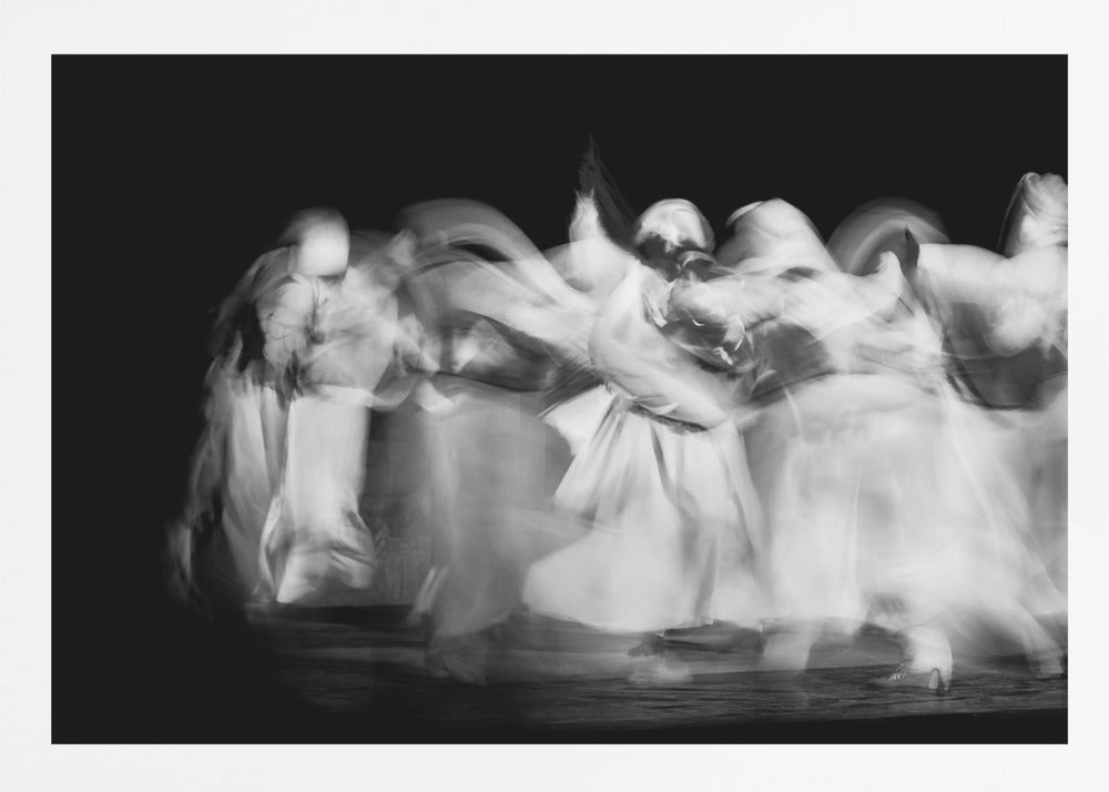 Sufi Dance in Motion - Poster / Art Print