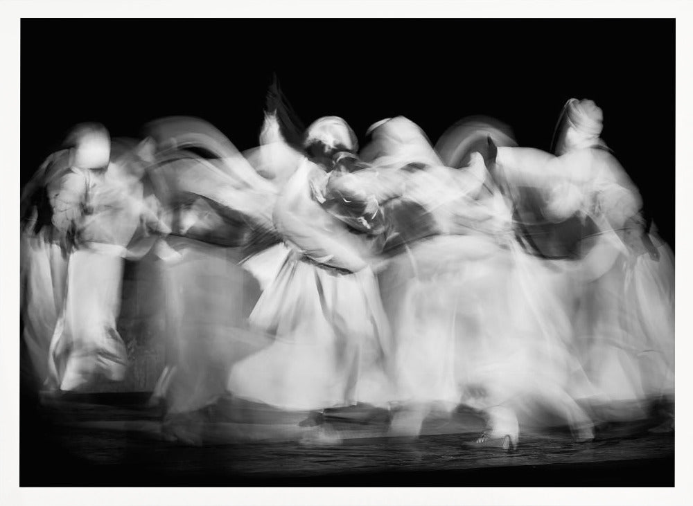 Sufi Dance in Motion - Poster / Art Print