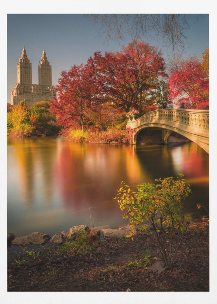 Fall in Central Park - Poster / Art Print