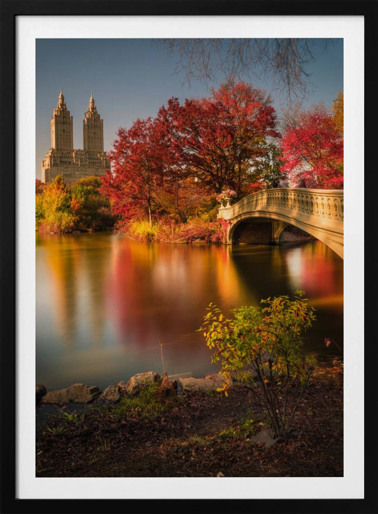 Fall in Central Park - Poster / Art Print