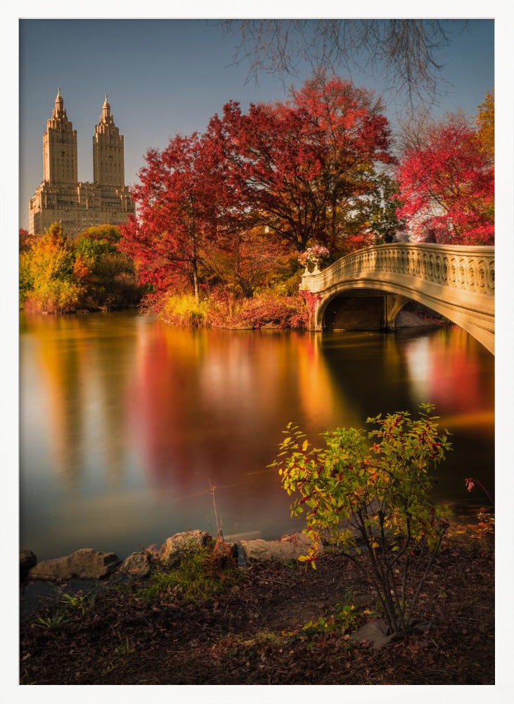 Fall in Central Park - Poster / Art Print