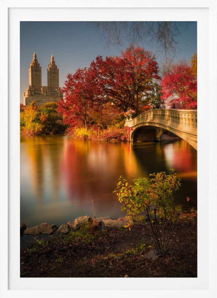 Fall in Central Park - Poster / Art Print