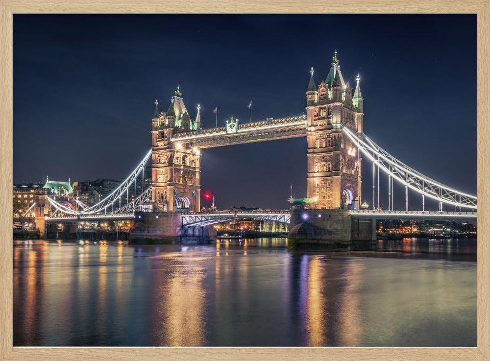 Night at The Tower Bridge - Poster / Art Print