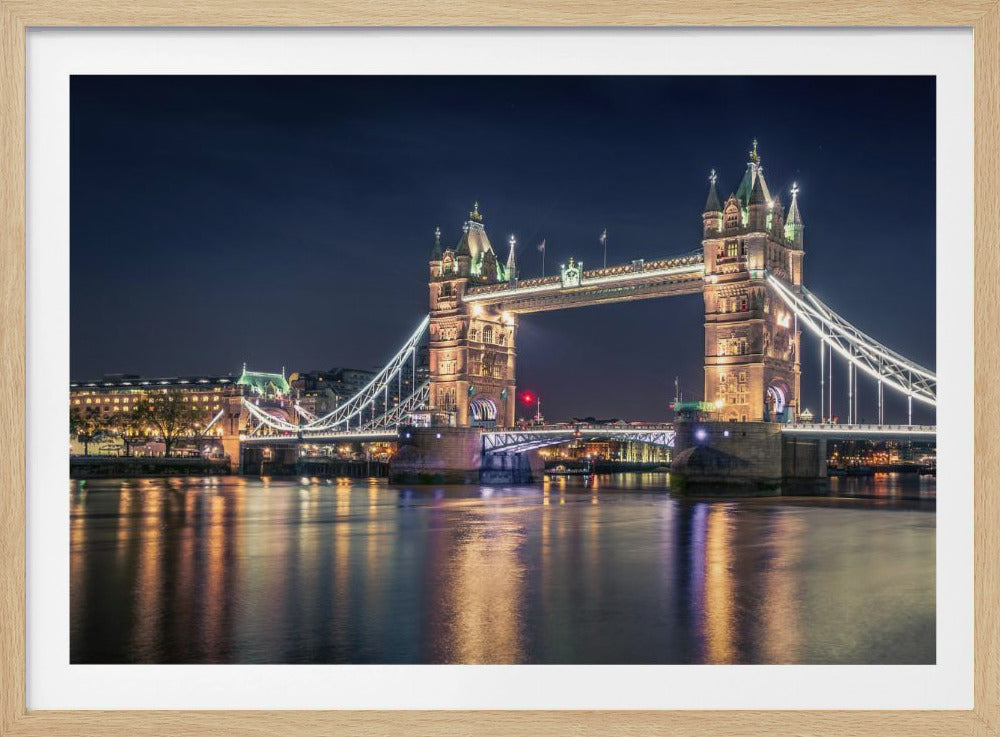 Night at The Tower Bridge - Poster / Art Print