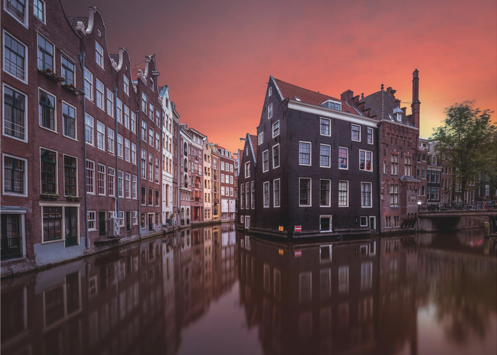 Amsterdam Dawn - Poster / Art Print