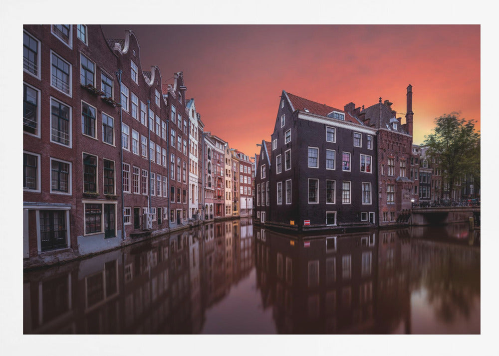 Amsterdam Dawn - Poster / Art Print