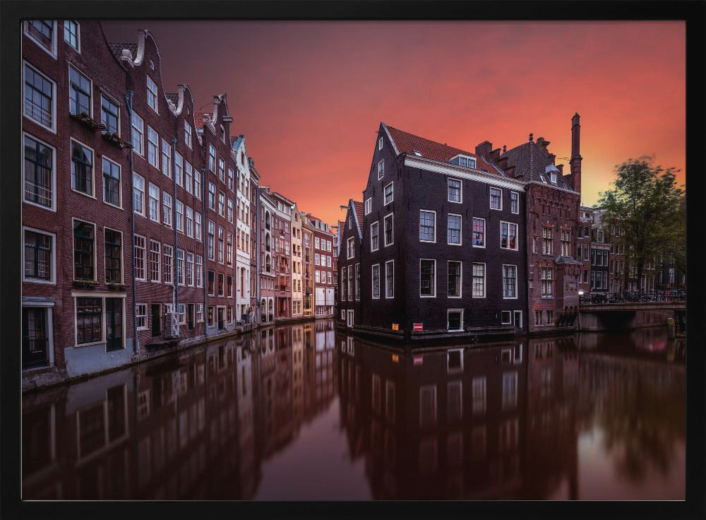 Amsterdam Dawn - Poster / Art Print
