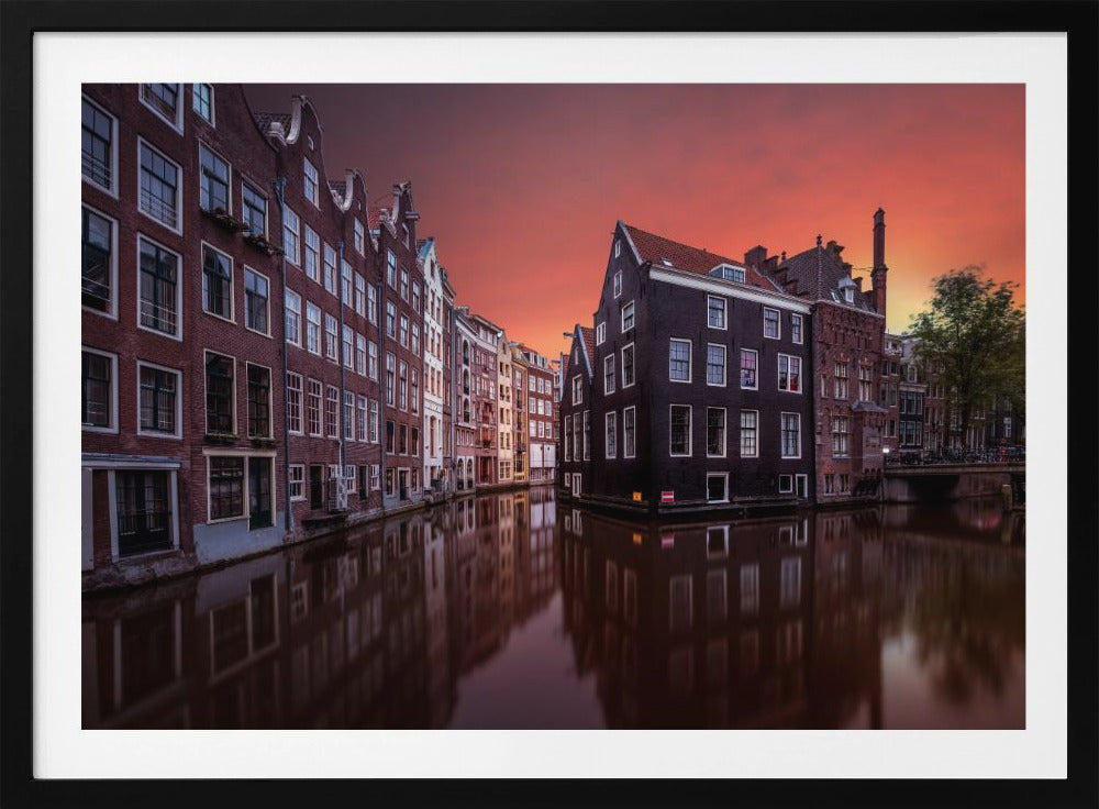 Amsterdam Dawn - Poster / Art Print