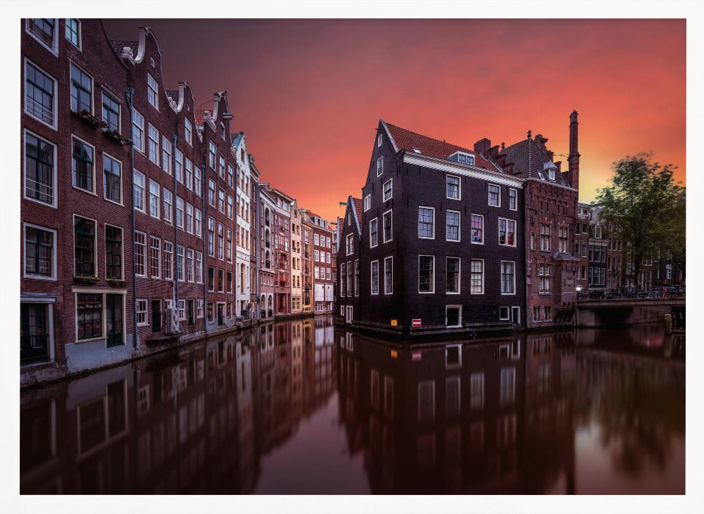 Amsterdam Dawn - Poster / Art Print
