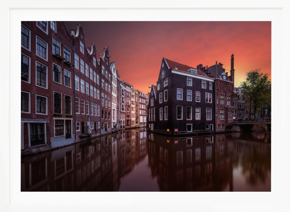 Amsterdam Dawn - Poster / Art Print